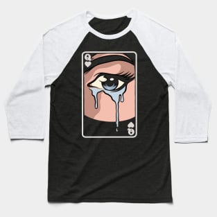 Tears and woman Baseball T-Shirt
